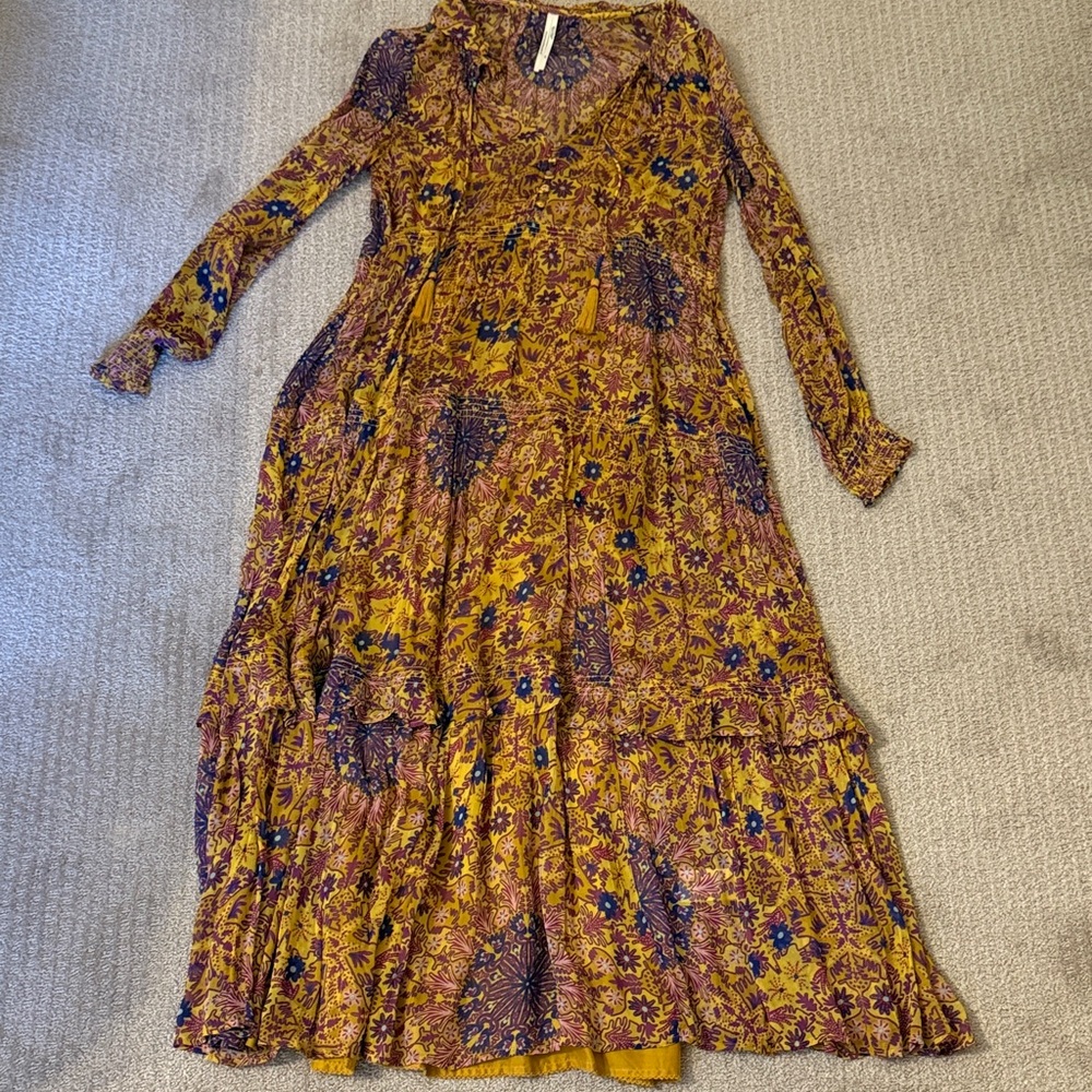 Anthropologie Maxi Dress Like New - Picture 4 of 7